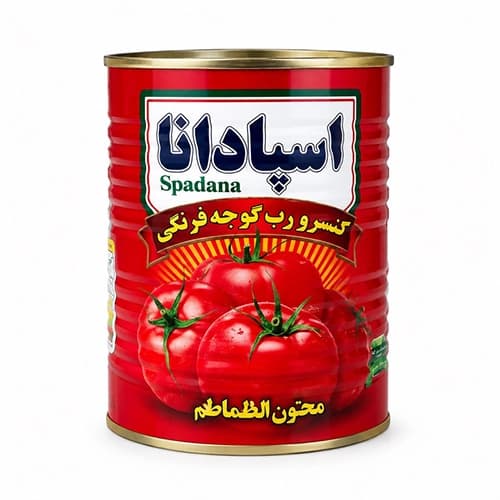 رب گوجه فرنگی اسپادانا 800 گرم – کارتن 12 عددی
