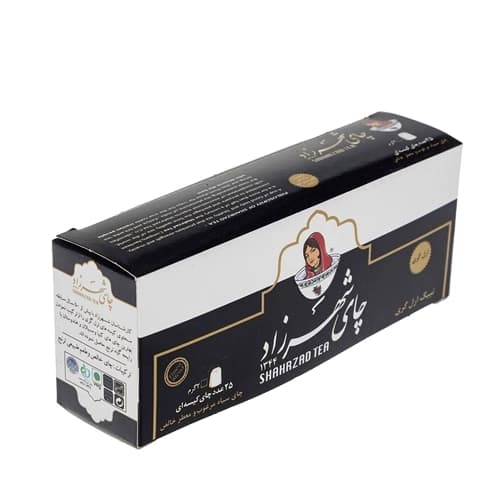 چای کیسه ای شهرزاد معطر بسته 25 عددی – کارتن 24 عددی