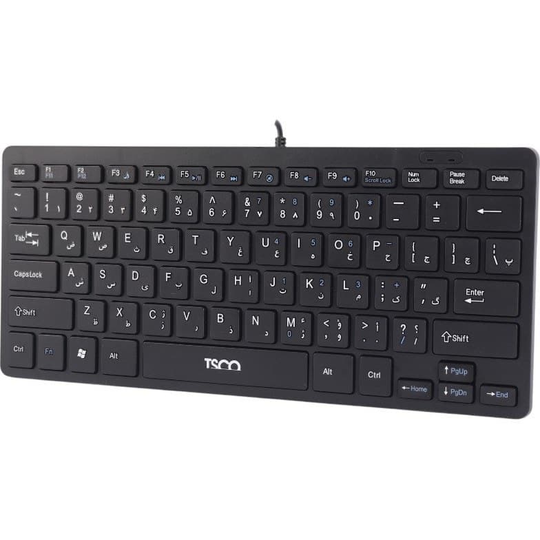 صفحه کلید سیم دار تسکو مدل TK8044 — تصویر ۲