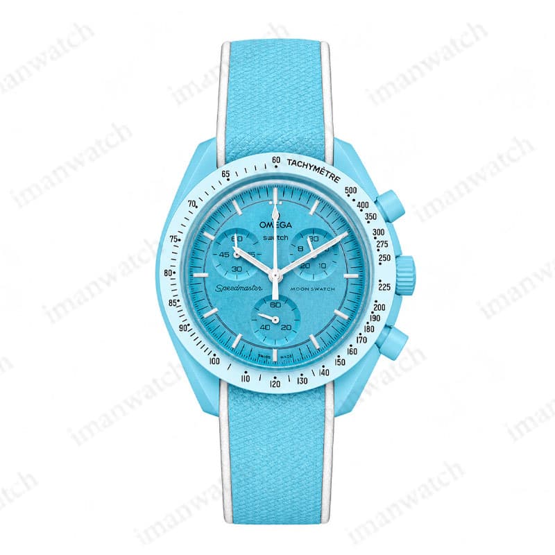 ساعت مچی امگا سواچ بند رابر اورانوس Omega Swatch