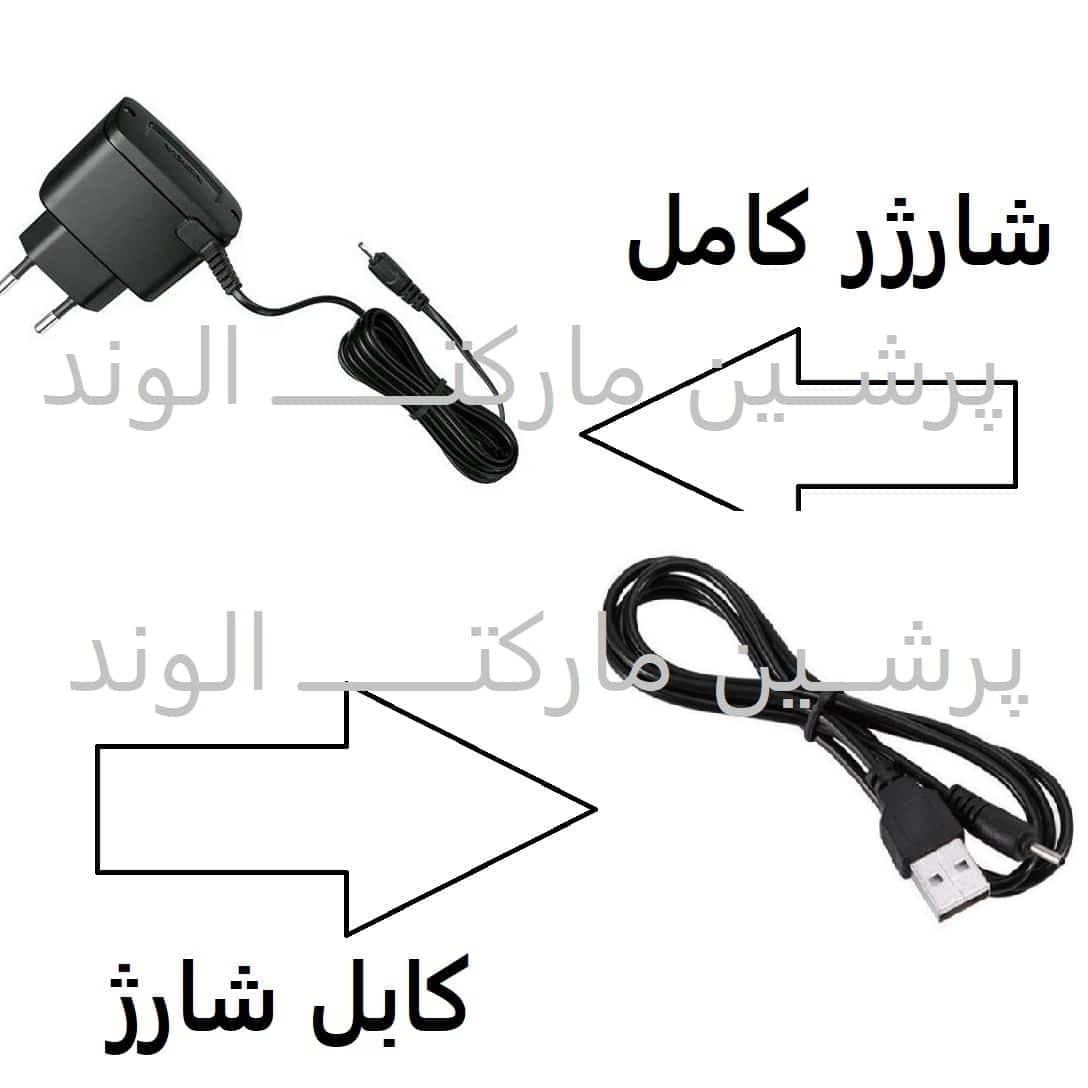 شارژر نوکیا C2-05 – شارژر سوزنی نوک ریز + سوزن سیمکارت رنگدار — تصویر ۲