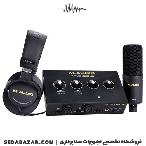 M-Audio M-Track Duo HD Producer Pack پکیج استودیو