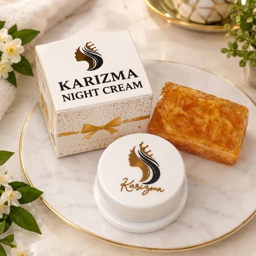 پکیج زیبایی کاریزما Karizma اماراتی اصل ( ضد لک سفید کننده و ضد جوش )
