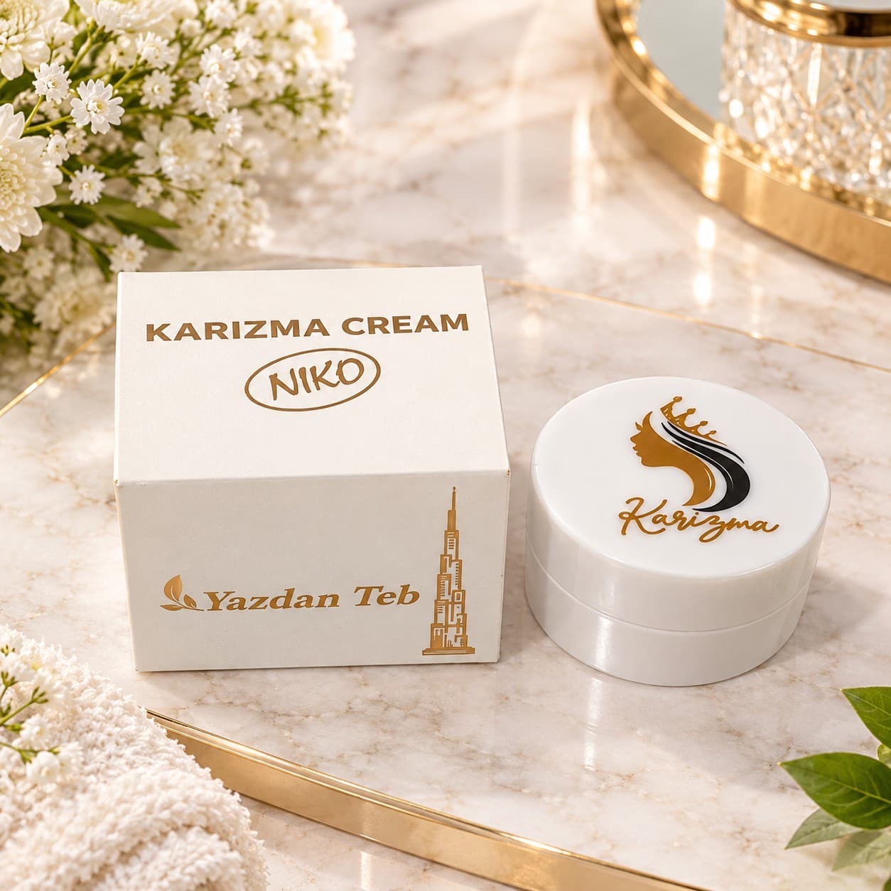 کرم کاریزما Karizma اماراتی اصل ضد لک سفید کننده و ضد جوش با خاصیت روشن کنندگی فوق العاده
