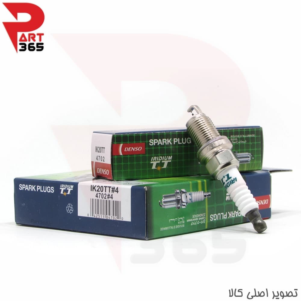 شمع موتور Denso IK20TT کد 4702 ، دبل ایریدیوم