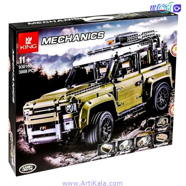 لگو ماشین لندروور دیفندر lepin 93018