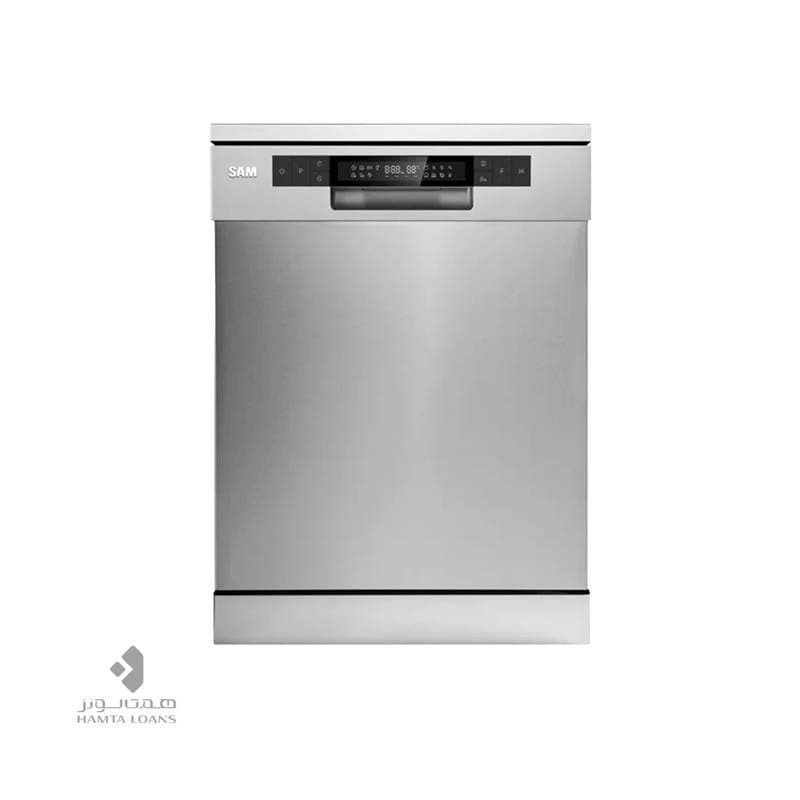 ظرفشویی سام مدل DW-186 – سیلور