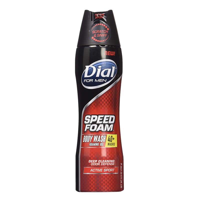 شامپو بدن فومی دیال مدل اکتیو اسپورت Dial Speed Foam