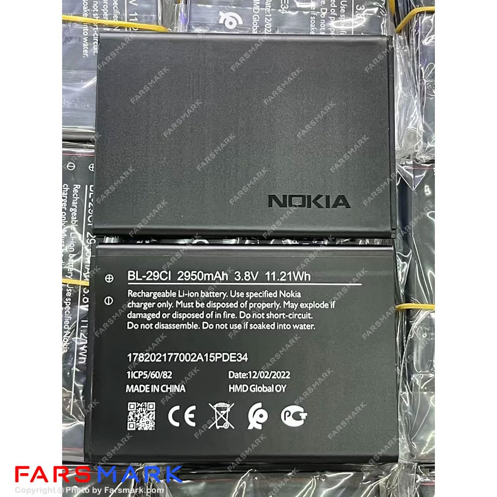 باتری اصلی گوشی نوکیا Nokia C20 مدل BL-29CI — تصویر ۳