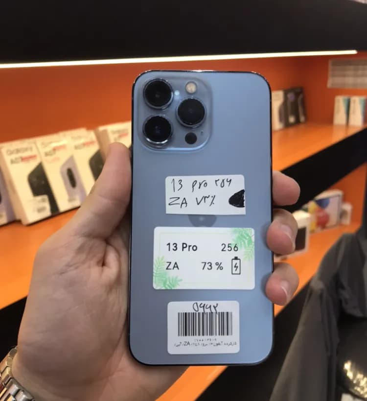 آیفون 13پرو| حافظه 256گیگ| باتری 73| iPhone 13 Pro | za — تصویر ۲