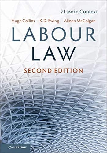و دانلود نسخه کامل کتاب زبان اصلی Labour Law (Law in Context) 2nd Edition PDF | دانلود کتاب خارجی