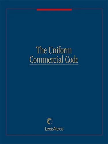 و دانلود نسخه کامل کتاب زبان اصلی The Uniform Commercial Code PDF | دانلود کتاب خارجی