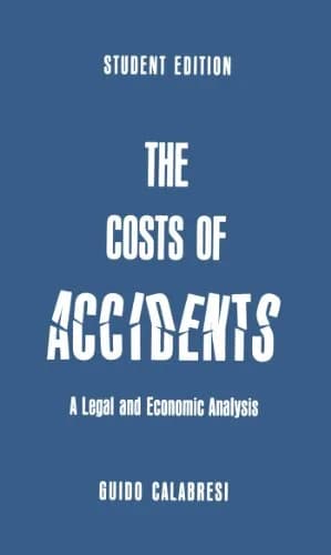 و دانلود نسخه کامل کتاب زبان اصلی The Cost of Accidents: A Legal and Economic Analysis Kindle Edition PDF | دانلود کتاب خارجی