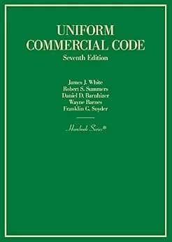 و دانلود نسخه کامل کتاب زبان اصلی Uniform Commercial Code (Hornbooks) PDF | دانلود کتاب خارجی