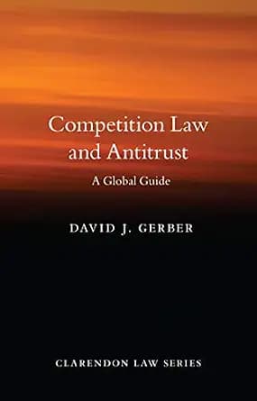 و دانلود نسخه کامل کتاب زبان اصلی Competition Law and Antitrust (Clarendon Law Series) PDF | دانلود کتاب خارجی