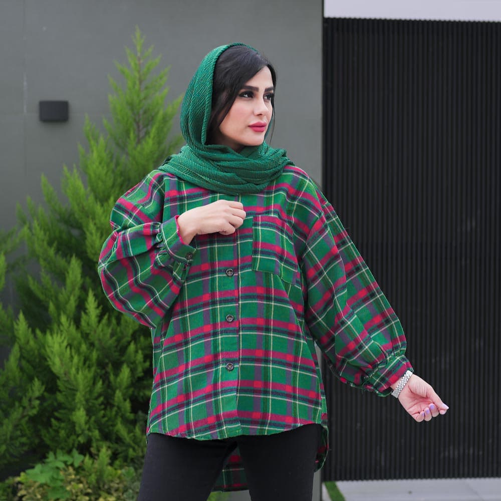 شکت دخترانه چهارخانه کد 23393