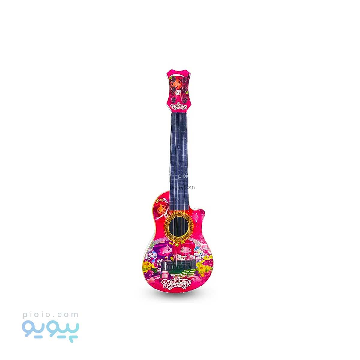 گیتار کوچک طرح توت فرنگی کوچولو H toys ایتم 6004 عمده و کارتنی