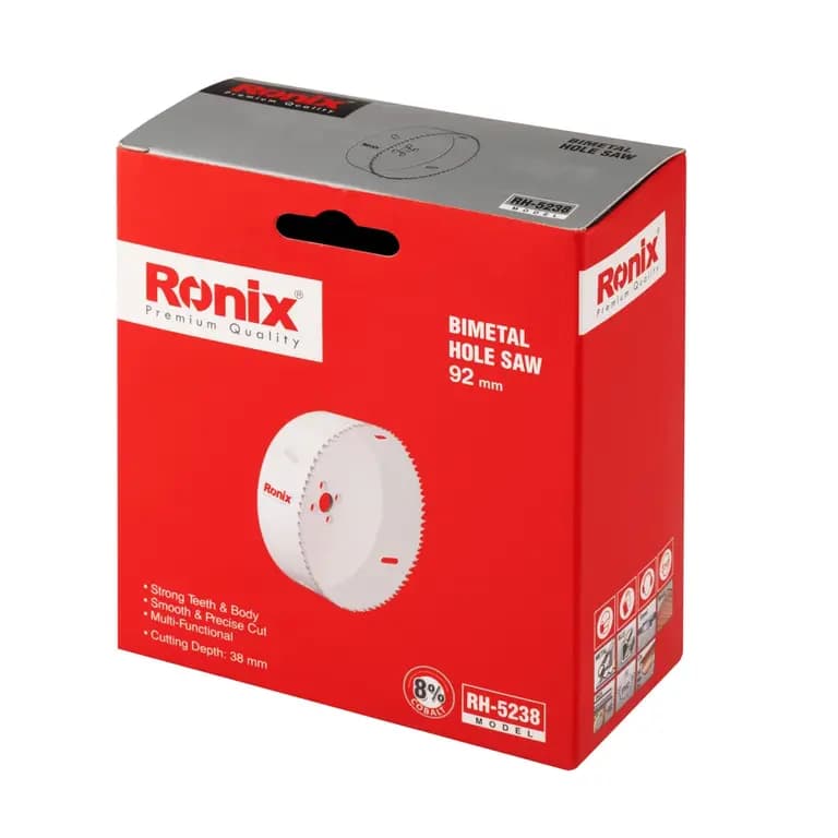 گردبر بی متال ۹۲ میلی متری رونیکس مدل RONIX RH-5238 — تصویر ۶