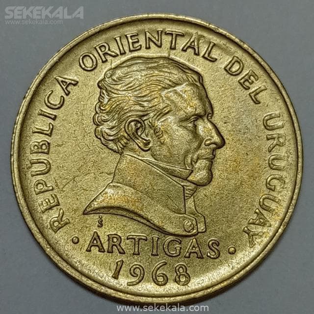 سکه کمیاب ۱۰ پزو اروگوئه 1968
