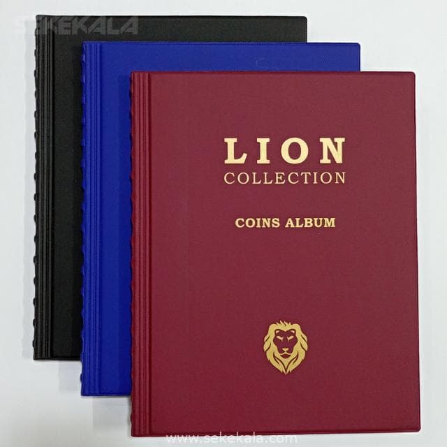 آلبوم مخصوص سکه برند LION (ساخت ترکیه)