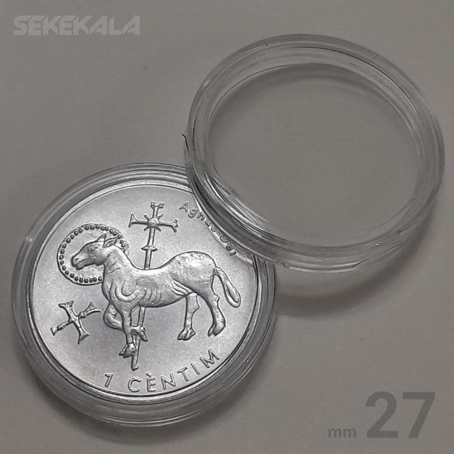 کپسول نگهدارنده سکه سایز 27 (MINGT)