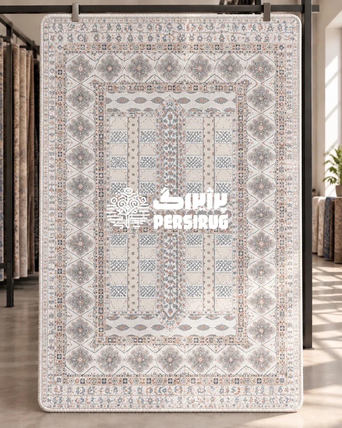 فرشینه زیره چرم چهار باغ