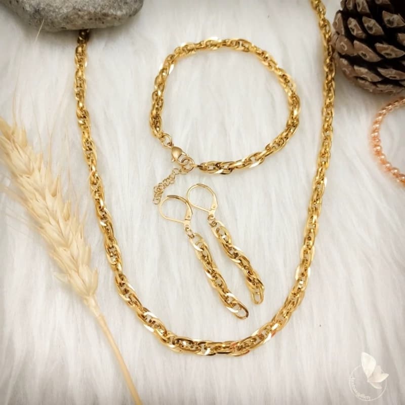 سرویس مشابه طلا آروشا (استیل رنگ ثابت)