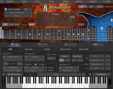 نرم افزار ویندوز real guitar 1.0