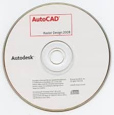 نرم افزار ویندوز autocad raster Designe 2008