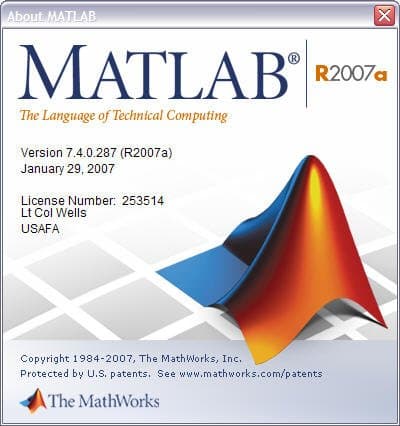 نرم افزار ویندوز matlab R2007a 7.4