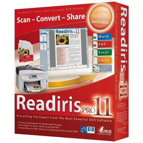 نرم افزار ویندوز readiris pro 11.0