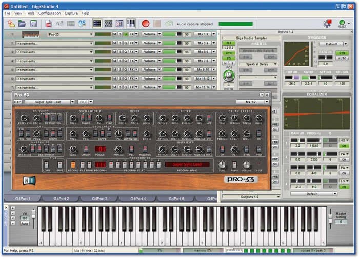 نرم افزار ویندوز GigaStudio Pure Guitars