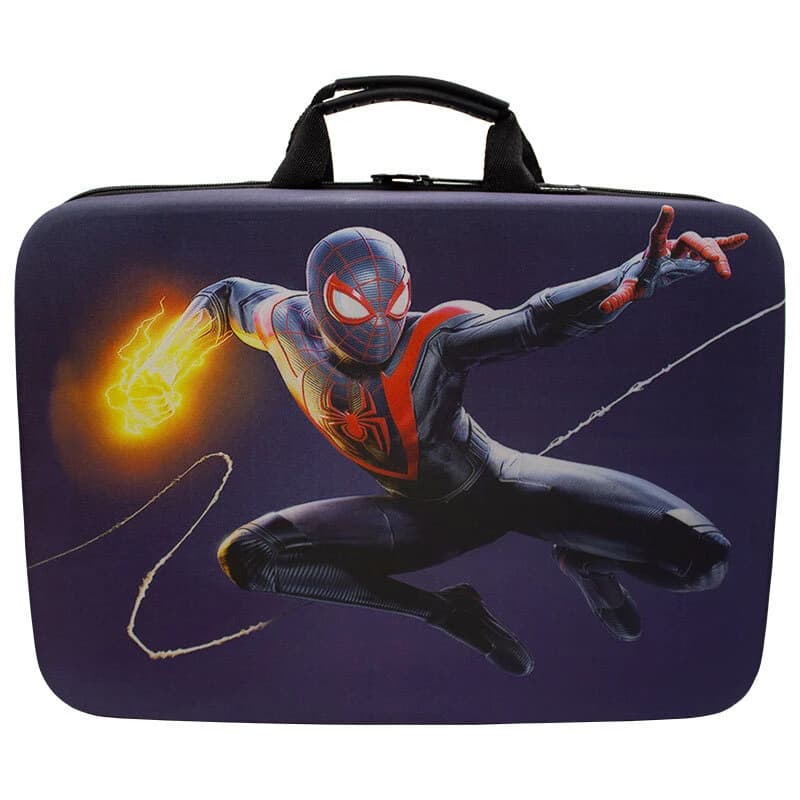 کیف کنسول بازی PS5 Slim طرح Spider Man کد 16 — تصویر ۲