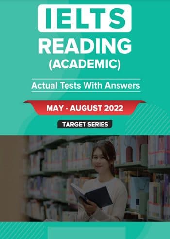 کتاب IELTS Academic Reading actual tests May – Aug 2022 whit answers