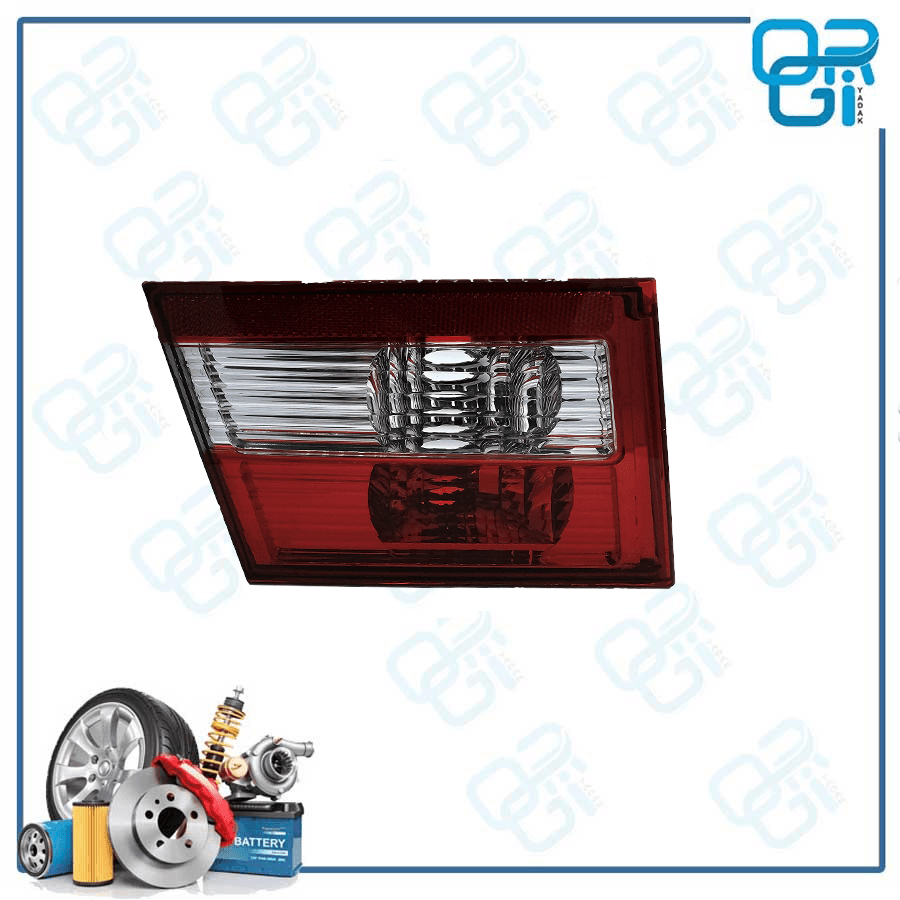 خطر عقب روی صندوق سمند LX چپ اکمی