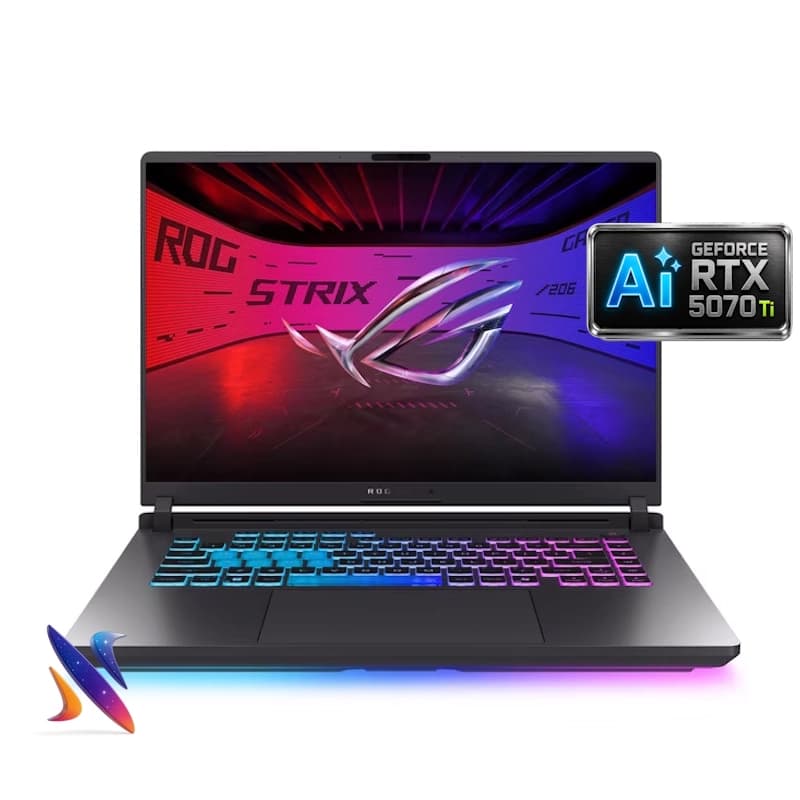 لپ تاپ 16 اینچی گیمینگ ایسوس Asus ROG Strix G615LR Core ULTRA 7-255HX 32GB 512GB 12G-RTX5070Ti Nvidia Graphics 165Hz VOLTGREEN