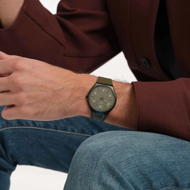 ساعت مچی مردانه و زنانه اصل سواچ (swatch) مدل SS07B115 — تصویر ۱۰