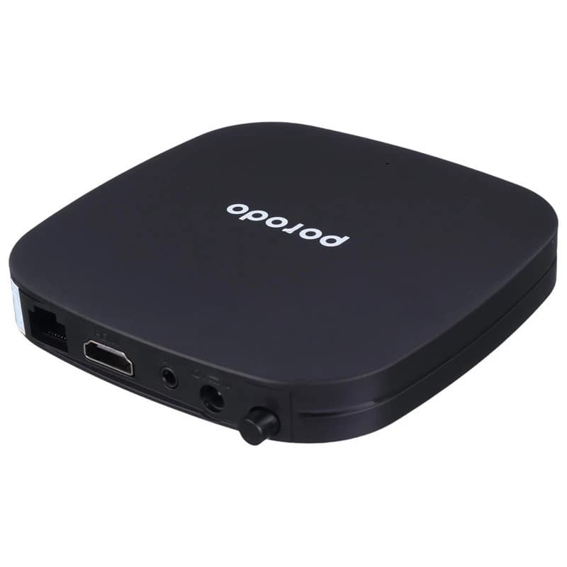 اندروید باکس Porodo PD-ANTVB-BK 8GB 1080P + ریموت کنترل — تصویر ۱۲
