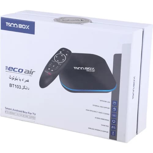 اندروید باکس تسکو TAB ECO AIR 4K + دانگل بلوتوث — تصویر ۲