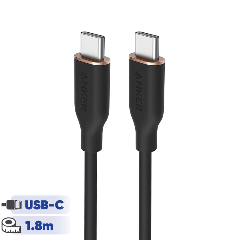 کابل شارژ و دیتا تایپ سی به تایپ سی انکر کد b292 — تصویر ۲