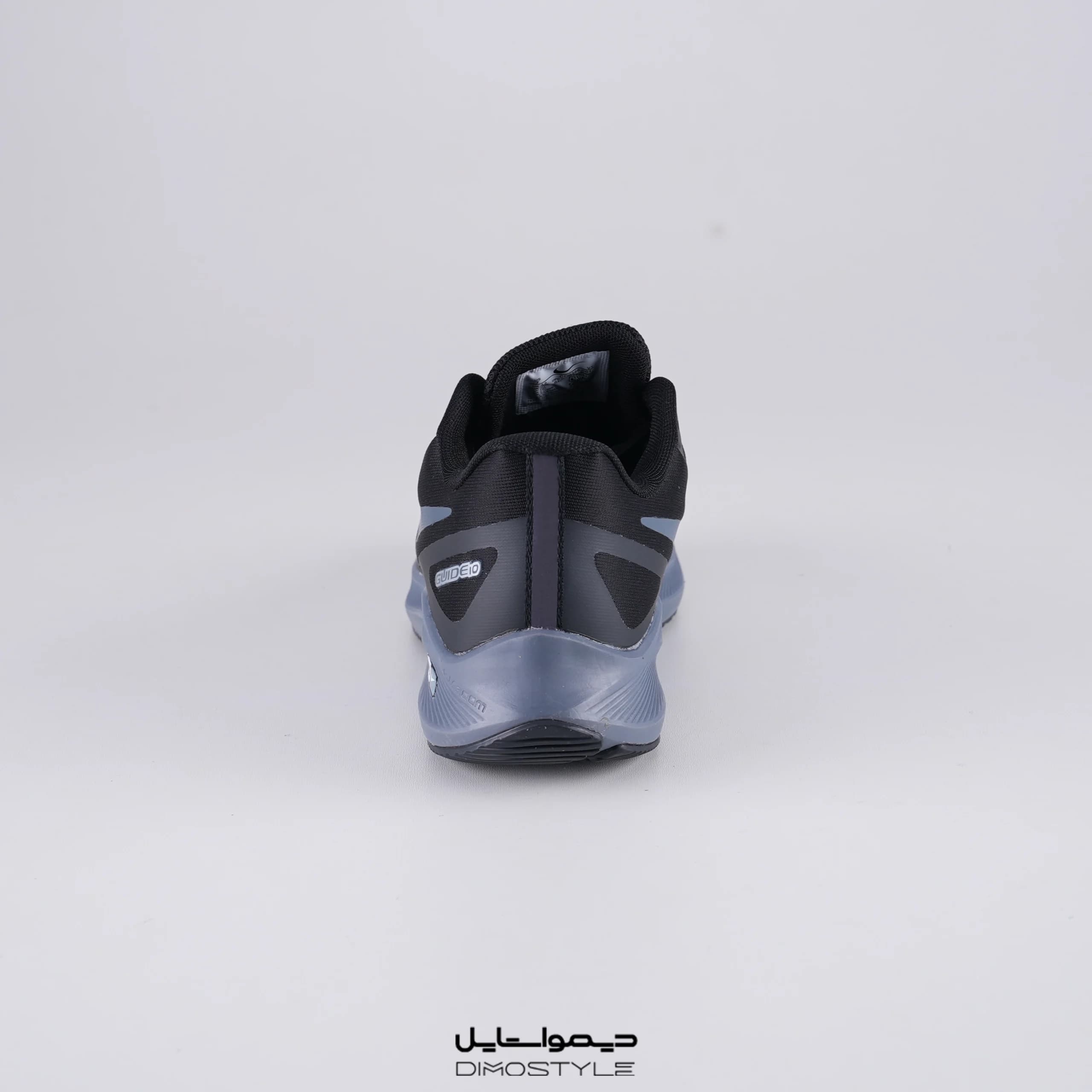 کفش مخصوص دویدن نایک ایر زوم مدل Guide 10 رنگ تمام مشکی (دودی)Nike Air Zoom Guide 10 Running — تصویر ۸