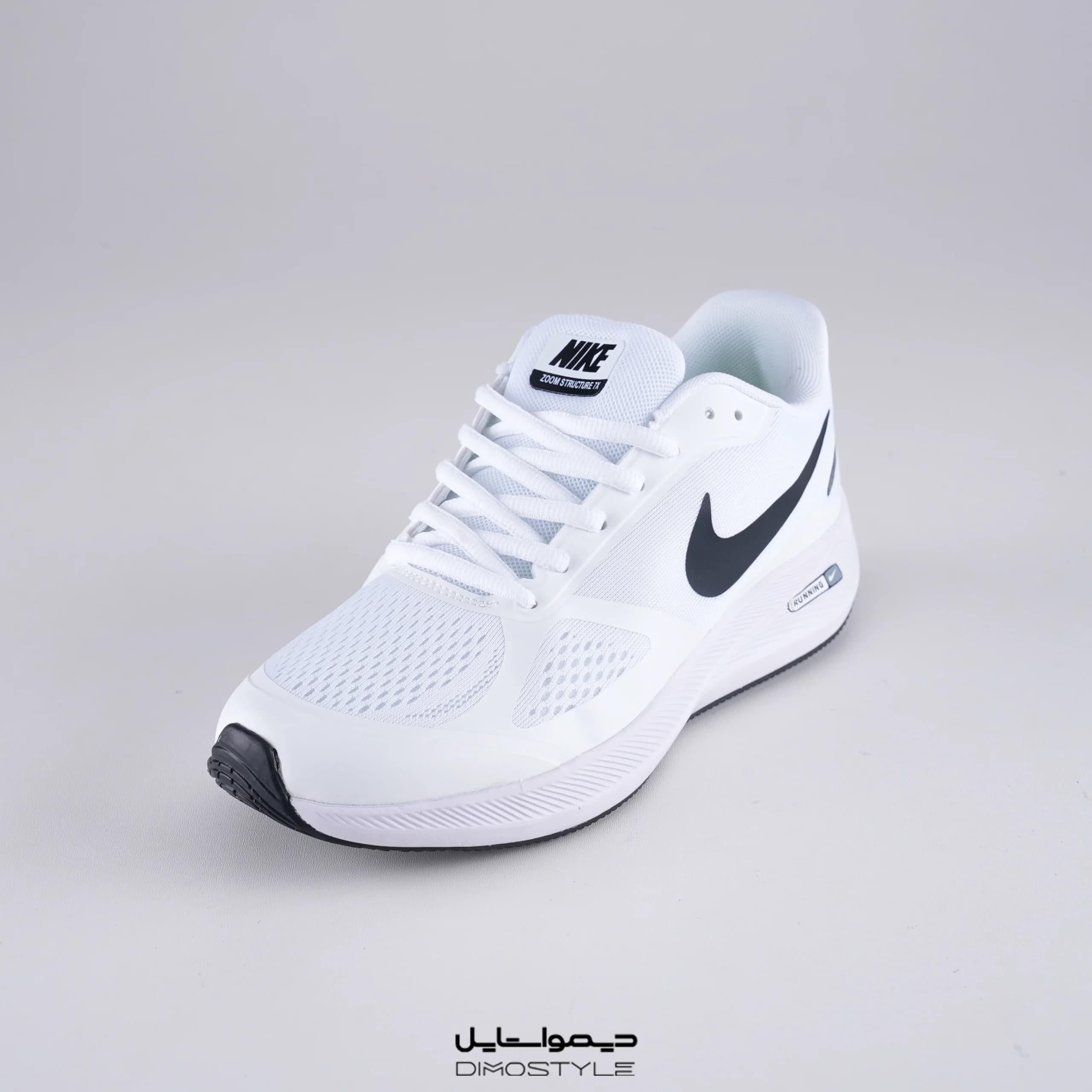 کفش مخصوص دویدن نایک ایر زوم مدل Guide 10 رنگ سفید با لوگوی مشکی Nike Air Zoom Guide 10 — تصویر ۳