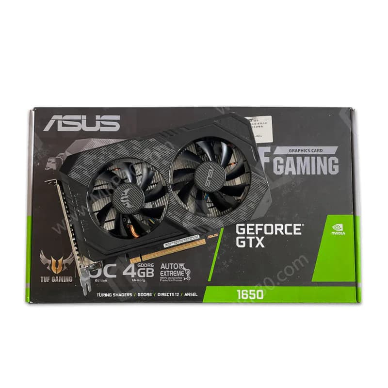 کارت گرافیک ASUS Tuf 1650 Super OC 4G GDDR6 استوک