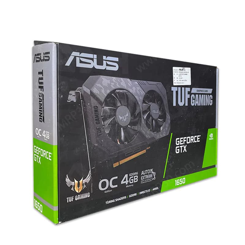کارت گرافیک ASUS Tuf 1650 Super OC 4G GDDR6 استوک — تصویر ۶