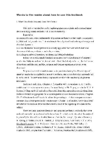 دانلود کتاب Quantum Mechanics In chemistry