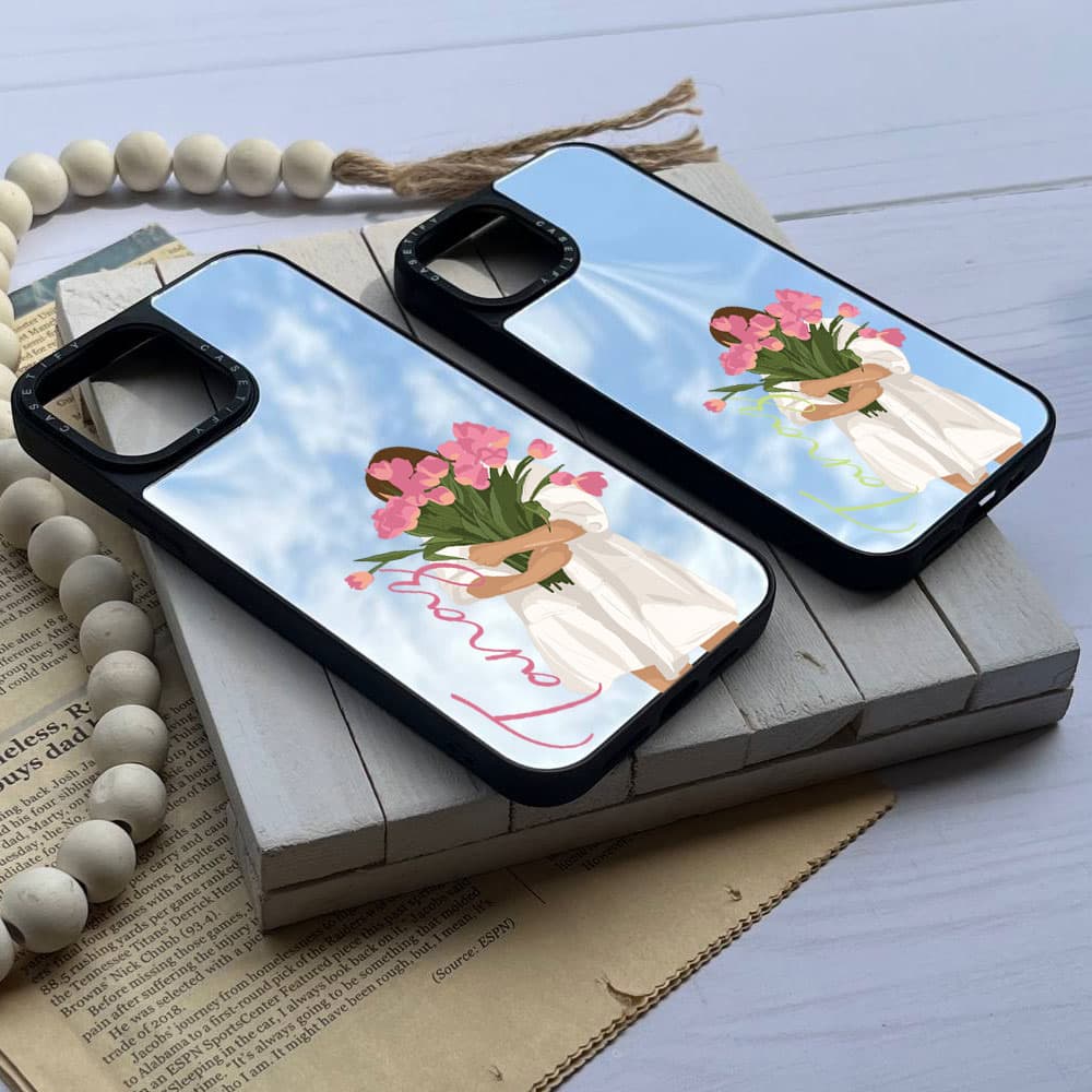قاب آینه ای چاپی سفارشی به اسم دلخواه (کد 0414) لاله مناسب برای گوشی موبایل سامسونگ Samsung Galaxy A12 / A13 / A14 / A15 / A21S / A22 4G / A23 / A24 / A25 / A30S / A31 / A32 4G / A32 5G / A33 / A34 / — تصویر ۶