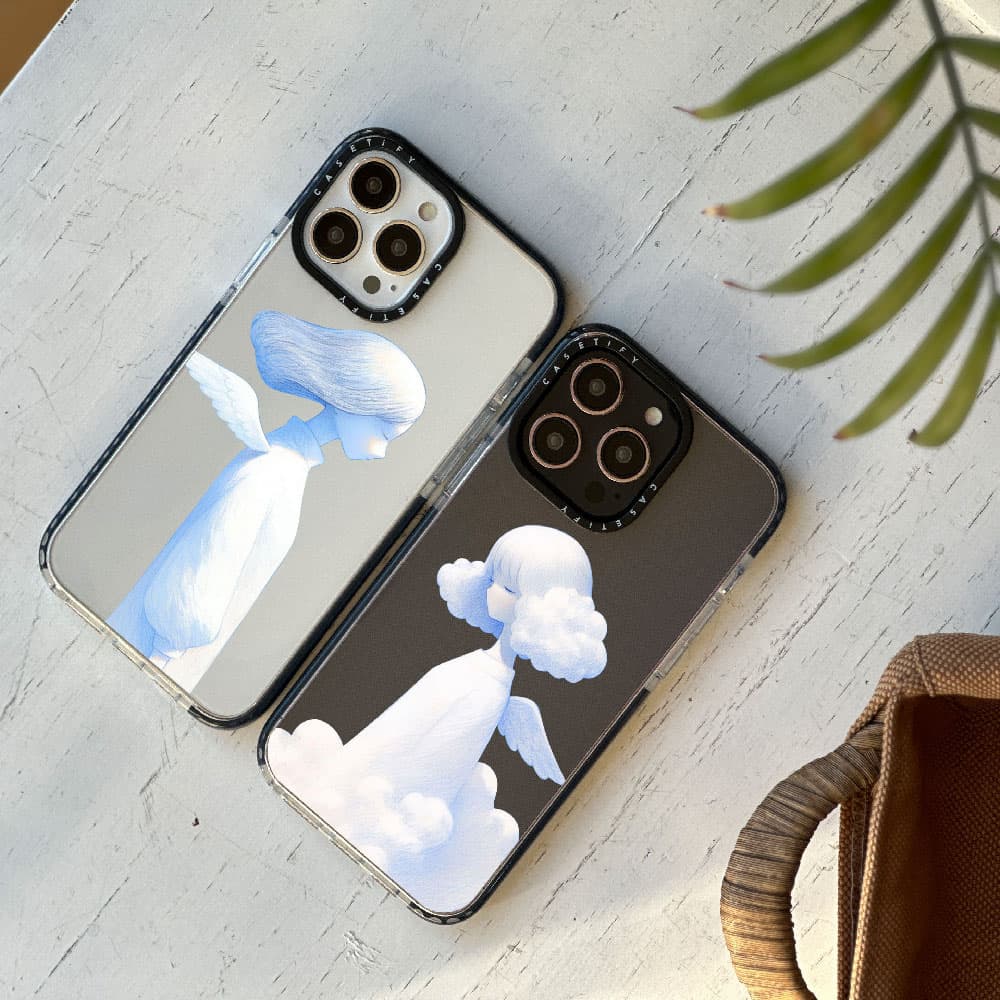 قاب شفاف چاپی سفارشی (کد 0345) مدل cloud couple مناسب برای گوشی موبایل سامسونگ Samsung Galaxy A06 / A10S / A12 / A13 / A14 / A15 / A16 / A20 / A21S / A22 4G / A22 5G / A23 / A24 / A30 / A30S / A31 / A — تصویر ۵