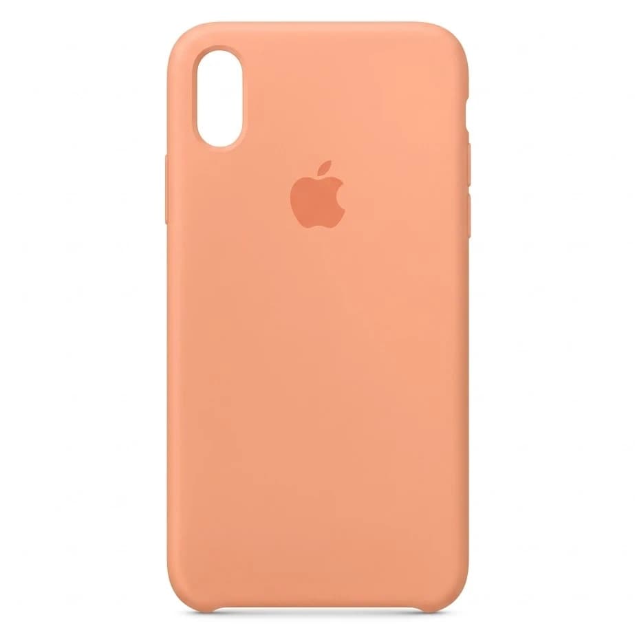 قاب آیفون iPhone X/Xs Max سیلیکون اورجینال رنگ نارنجی