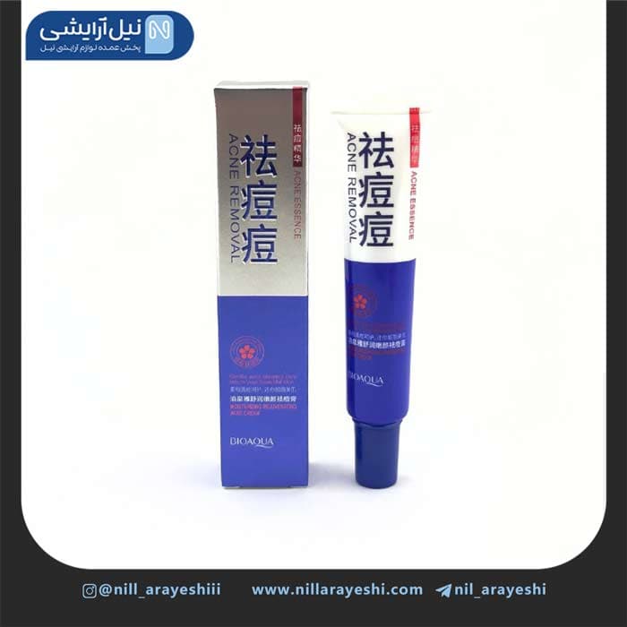 کرم تیوپی درمانی ضد جوش و آکنه اورژانسی بیوآکوا کد BQY00026