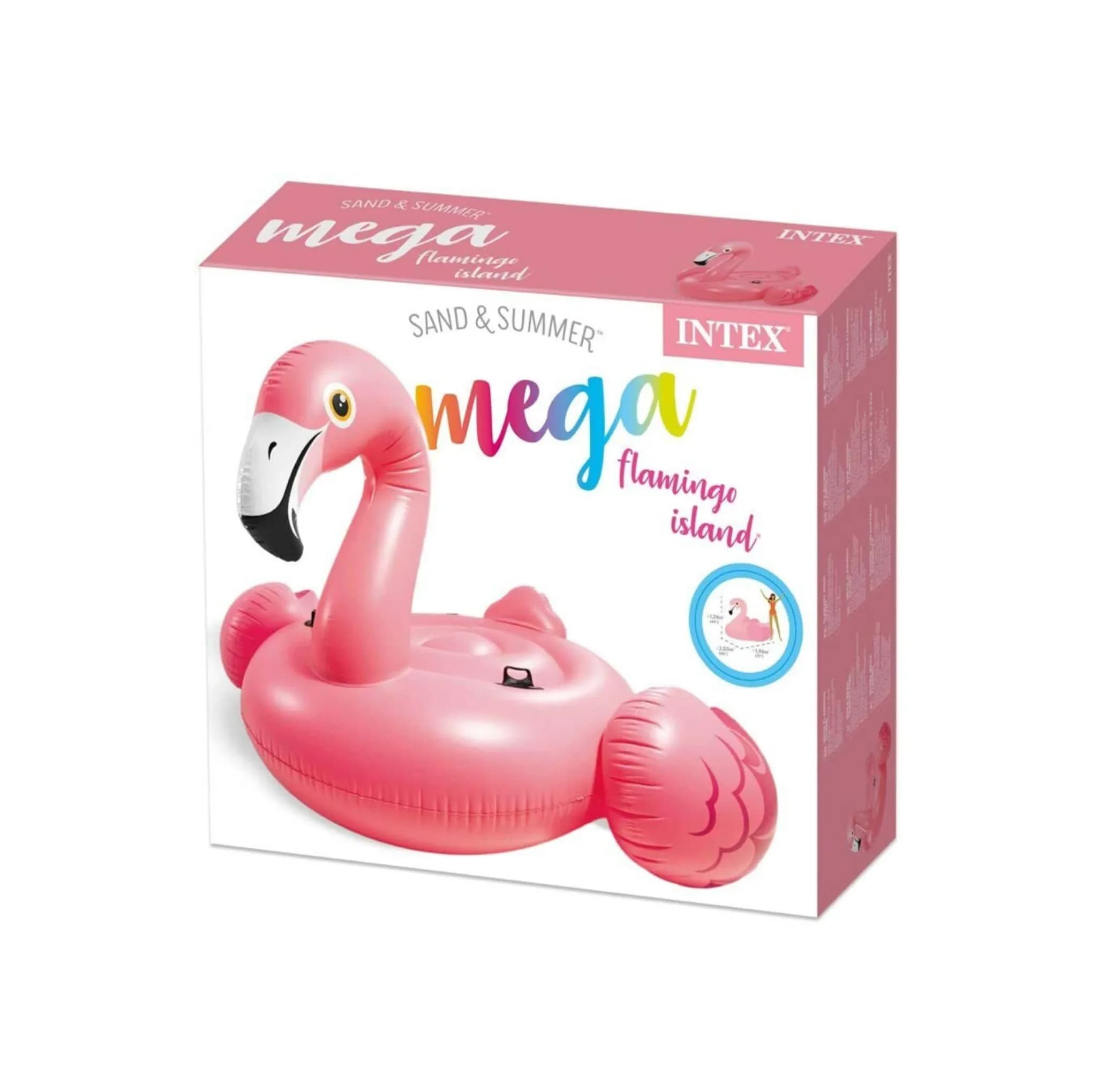 تشک بادی اینتکس مدل Flamingo